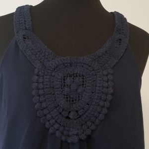 Flowy tank with beautiful stitching